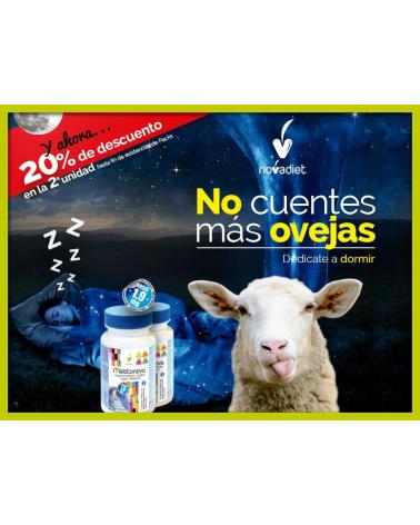 NOVADIET PACK 2 MELATONOVA CON MELATONINA DE 1 9MG Y PLANTAS DE
