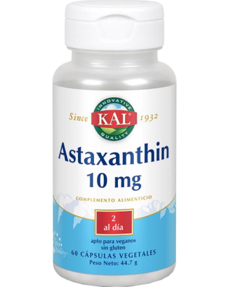 SOLARAY ASTAXANTHIN 10MG 60 VEGCAPS DE KAL