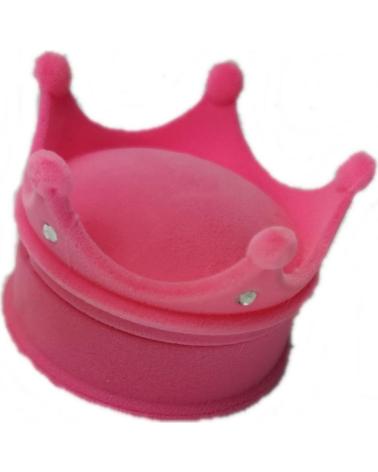 MINOPLATA CAJITA PREMIUM CORONA ATERCIOPELADA ROSA CLARO