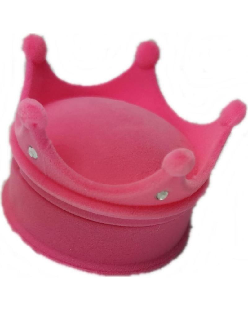 MINOPLATA CAJITA PREMIUM CORONA ATERCIOPELADA ROSA CLARO