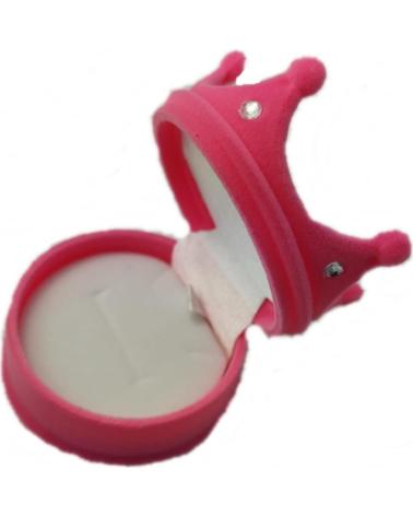 MINOPLATA CAJITA PREMIUM CORONA ATERCIOPELADA ROSA CLARO