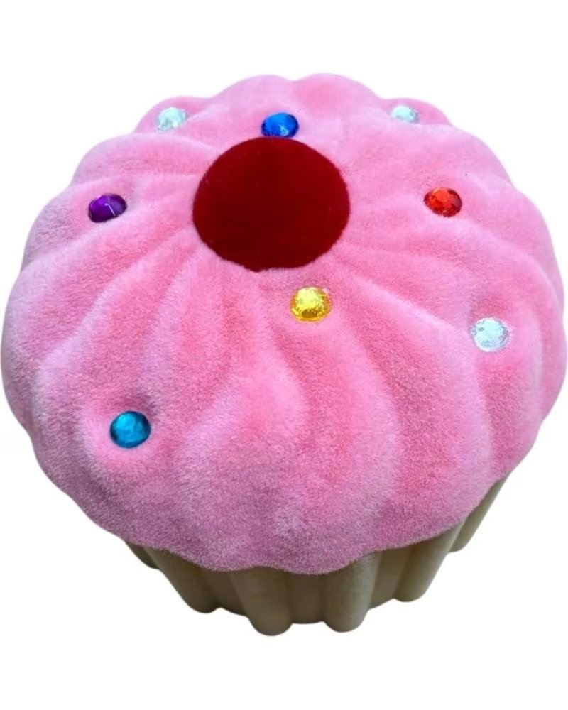 MINOPLATA ESTUCHE PARA JOYAS DISEÑO CUPCAKE