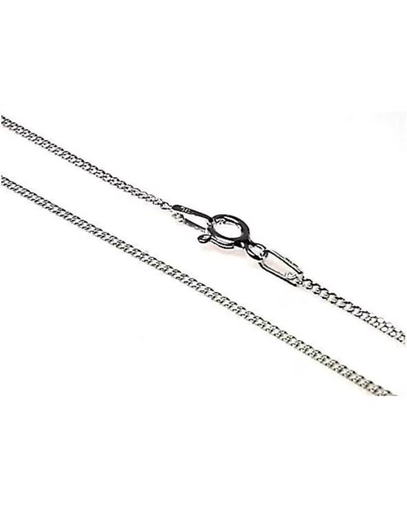 MINOPLATA CADENA BARBADA EN PLATA DE LEY 40 CM
