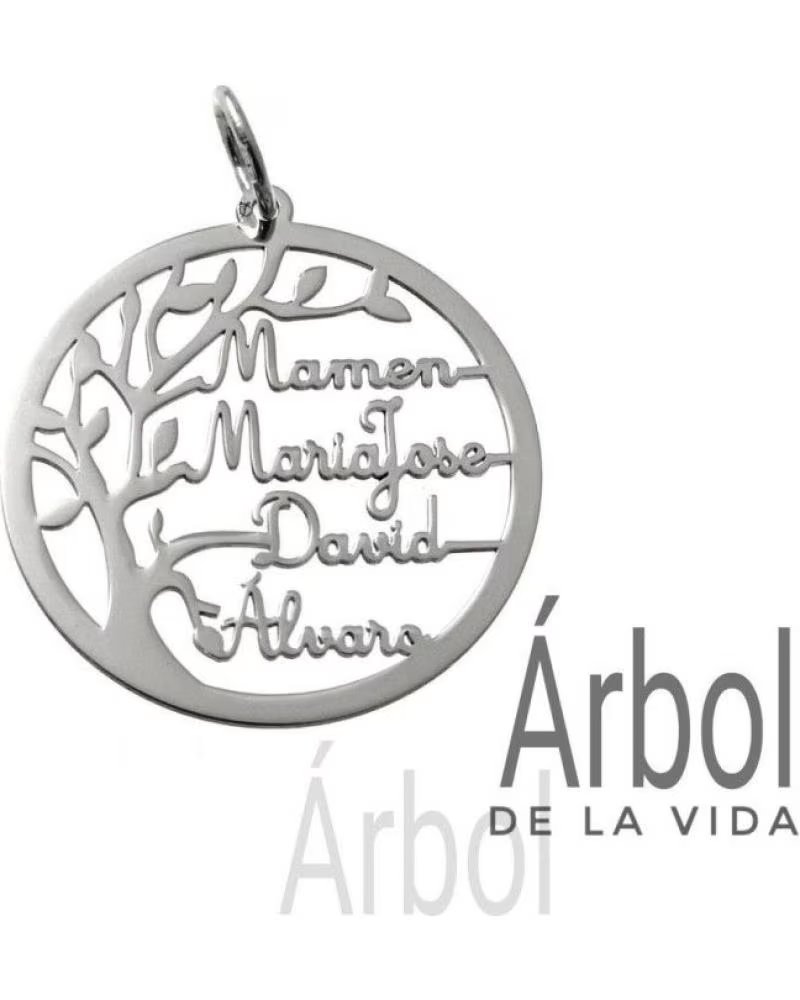 MINOPLATA COLGANTE ÁRBOL DE LA VIDA PERSONALIZABLE CON NOMBRES
