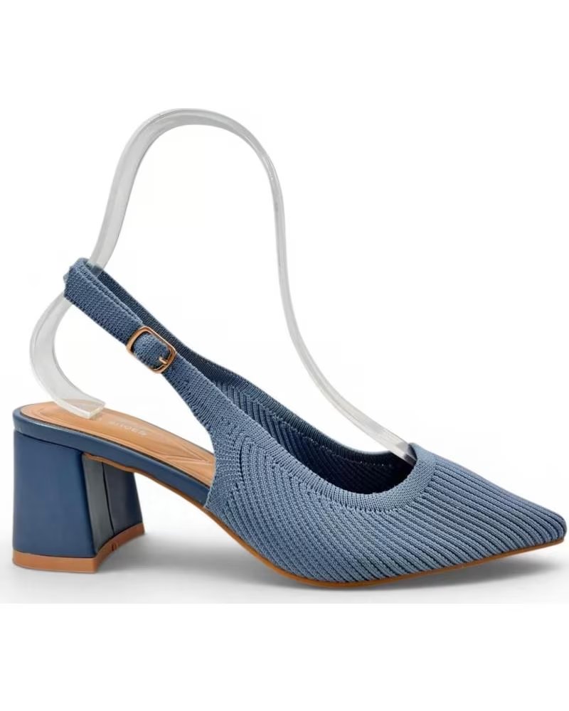 TIMBOS SANDALE À TALON ARRIÈRE OUVERT BLEU 132731 AZUL