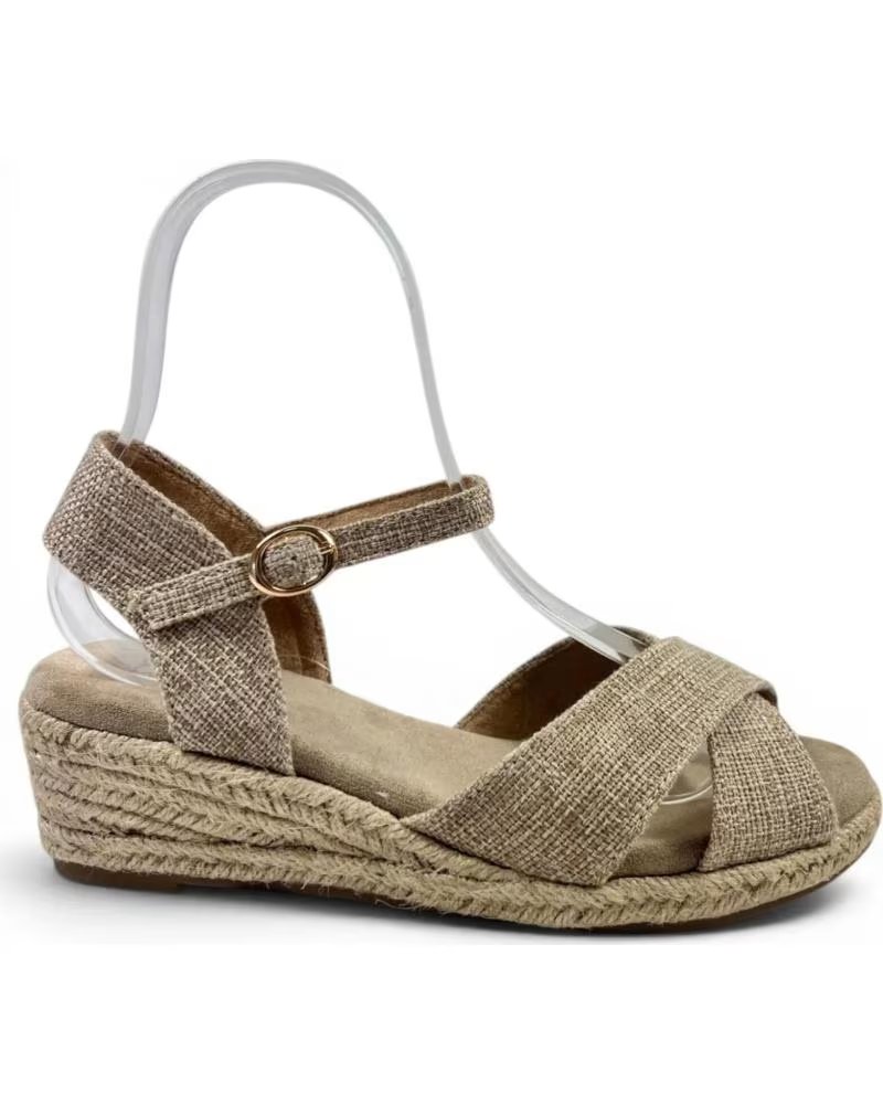 TIMBOS 132712 ESPADRILLE KEILSANDALEN BEIGE