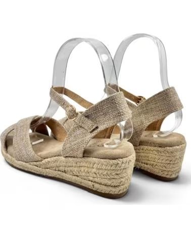 TIMBOS 132712 ESPADRILLE KEILSANDALEN BEIGE