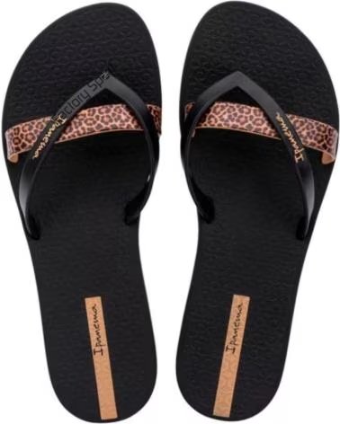 IPANEMA CHANCLAS 243103200011 EN MARRON PARA MUJER BLACK-BEIGE