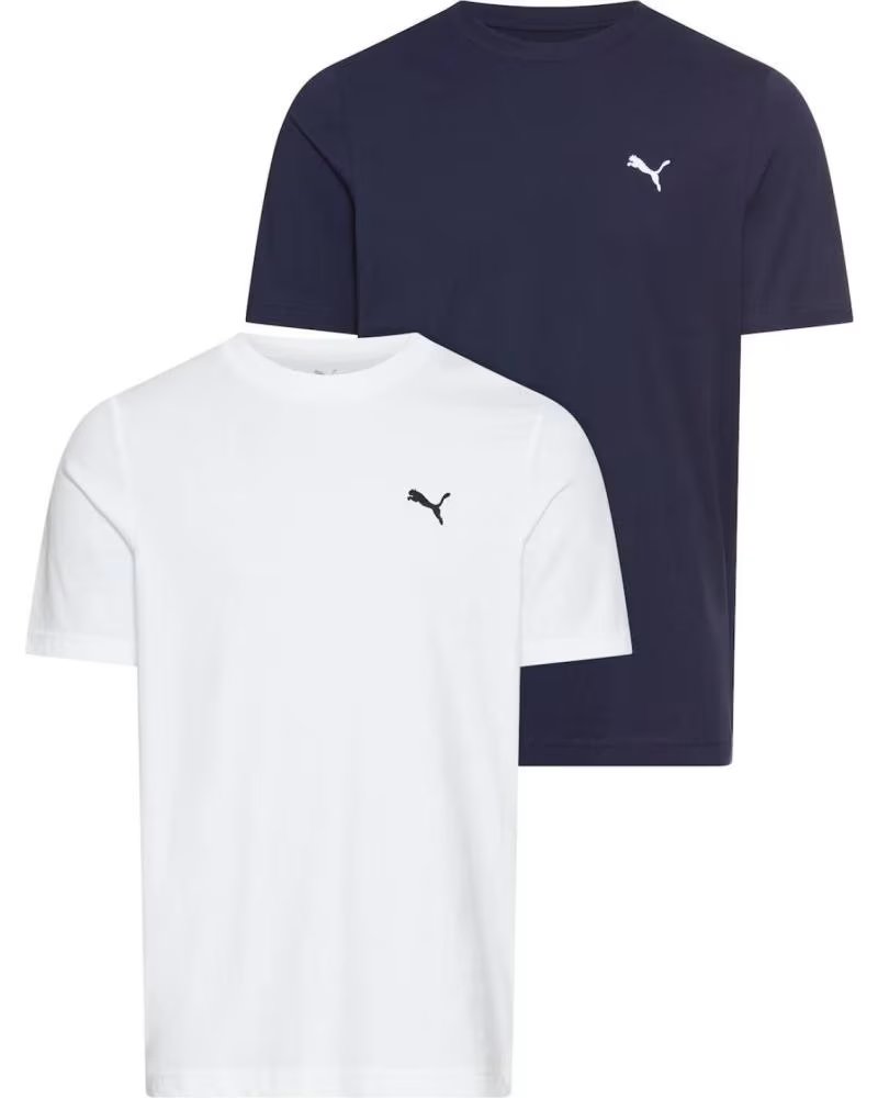 PUMA PACK 2 CAMISETAS BLANCO