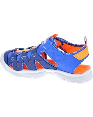 SKECHERS Sandalias Relix - Dual Tide en azul para ninos unisex BLUE SYNTHETIC- ORANGE SILVER TRIM