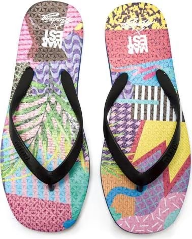 TONGS MTNG 60202 IMPRIMÉ MULTICOLORE NEGRO