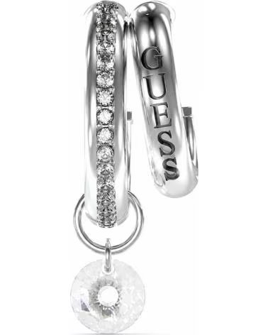 GUESS PENDIENTES DE ARO JUBE03294JWRHT-U CON LOGO