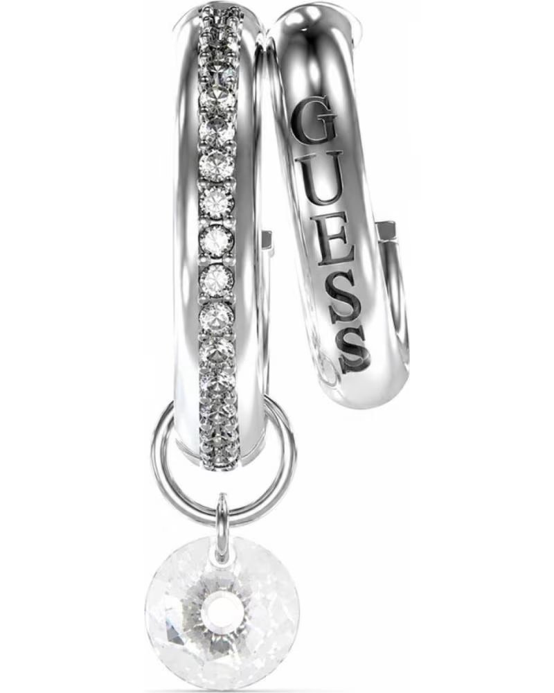 GUESS PENDIENTES DE ARO JUBE03294JWRHT-U CON LOGO