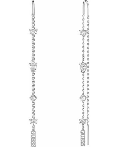 GUESS PENDIENTES LARGOS JUBE04412JWRHT-U CON LOGO