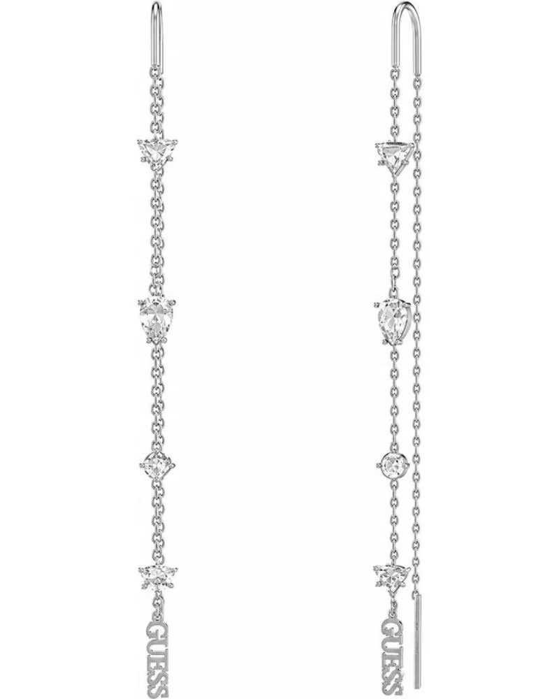 GUESS PENDIENTES LARGOS JUBE04412JWRHT-U CON LOGO