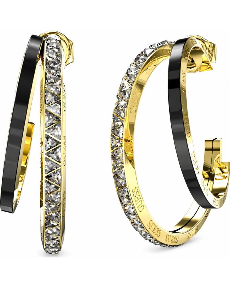 GUESS PENDIENTES DE ARO JUBE04569JWYGBKT-U CON CRISTALES