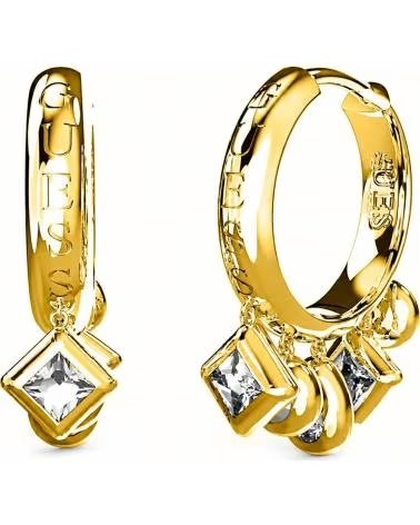 GUESS BOUCLES D´OREILLES CRÉOLES AVEC PAMPILLES EN CRISTAL JUBE04648JWYGT-U