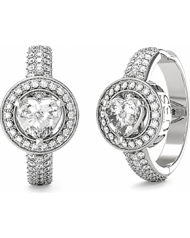 GUESS PENDIENTES JUBE04670JWRHT-U CON DISEÑO DE CORAZÓN Y CRISTALES