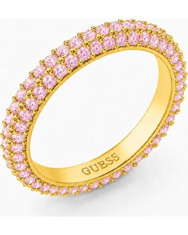 GUESS ANILLO JUBR04672JWYGFC56 CON CRISTALES ROSAS