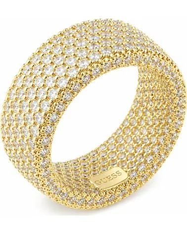 GUESS ANILLO JUBR04677JWYG52 DE DISEÑO TEXTURIZADO EN TONO DORADO