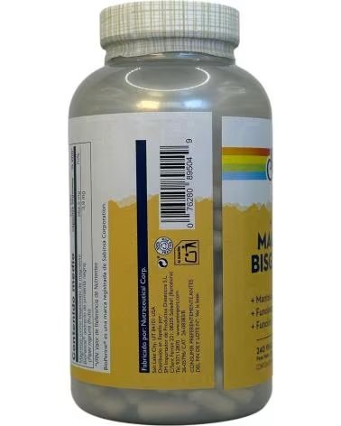 SOLARAY MAGNESIUM BISGLYCINATE 240 CÁPSULAS