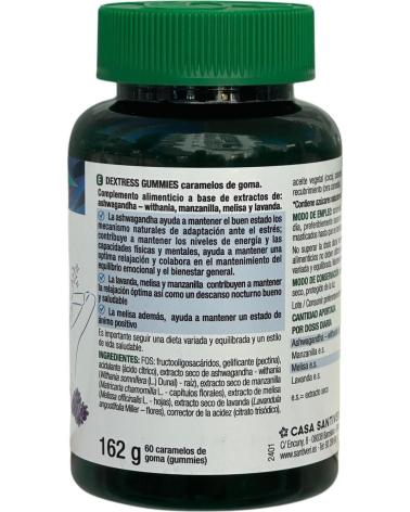 SANTIVERI DEXTRESS 60 GUMMIES MASTICABLES BIENESTAR EMOCIONAL