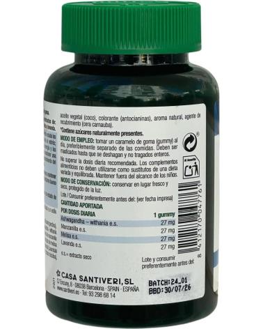 SANTIVERI DEXTRESS 60 GUMMIES MASTICABLES BIENESTAR EMOCIONAL