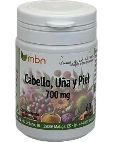 MANABIOS CABELLO UNA Y PIEL 60 PERLAS DE