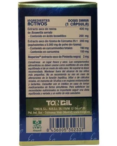 TONGIL KURKUMA BOSWELLIA MAXIMALE KONZENTRATION 40 KAPSELN