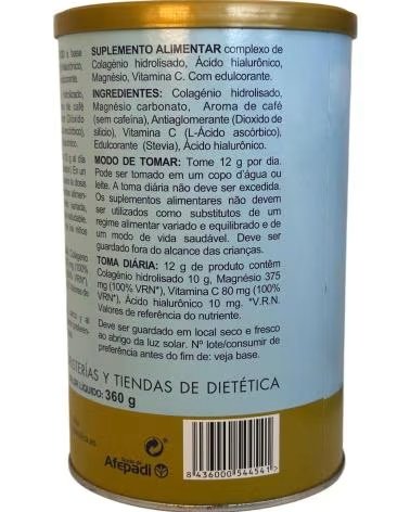 INTEGRALIA COLÁGENO SOLUBLE PLUS SABOR CAFÉ 360G