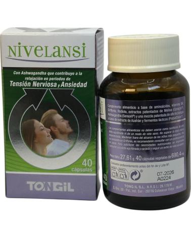 TONGIL NIVELANSI 40 CÁPSULAS