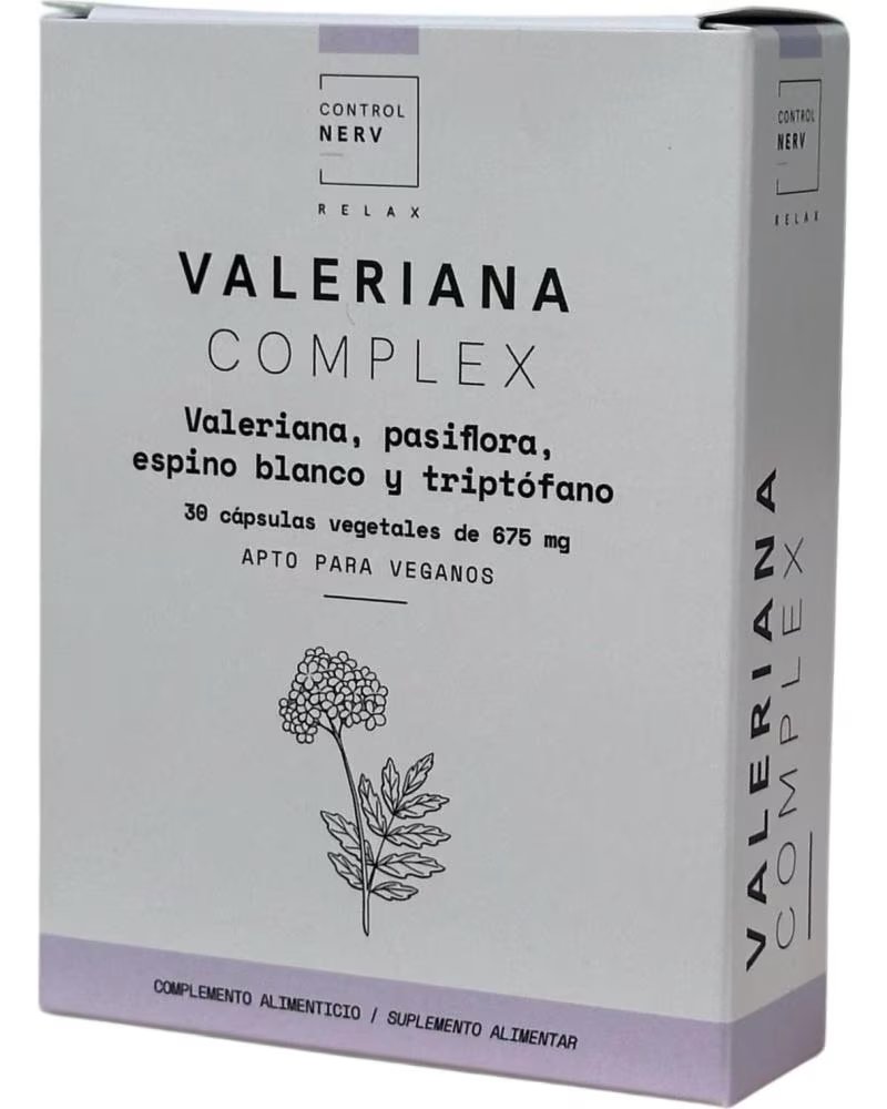 HERBORA VALERIANA COMPLEX, 30 CÁPSULAS VEGETAIS