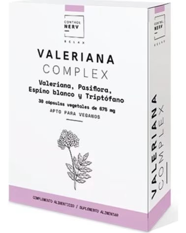 HERBORA VALERIANA COMPLEX, 30 CÁPSULAS VEGETAIS