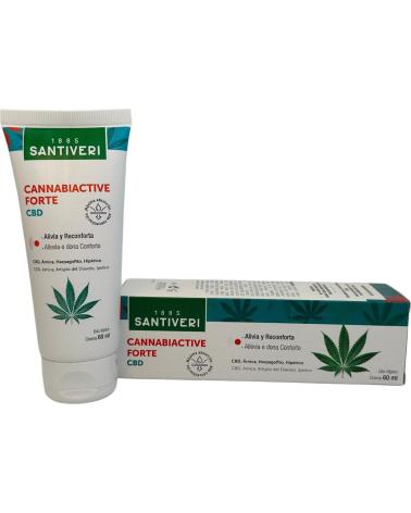 SANTIVERI CANNABIACTIVE FORTE CREMA CON CBD 60ML