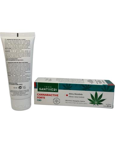 SANTIVERI CANNABIACTIVE FORTE CREMA CON CBD 60ML