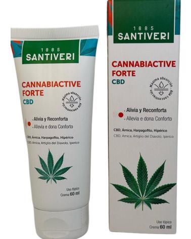 SANTIVERI CANNABIACTIVE FORTE CREMA CON CBD 60ML