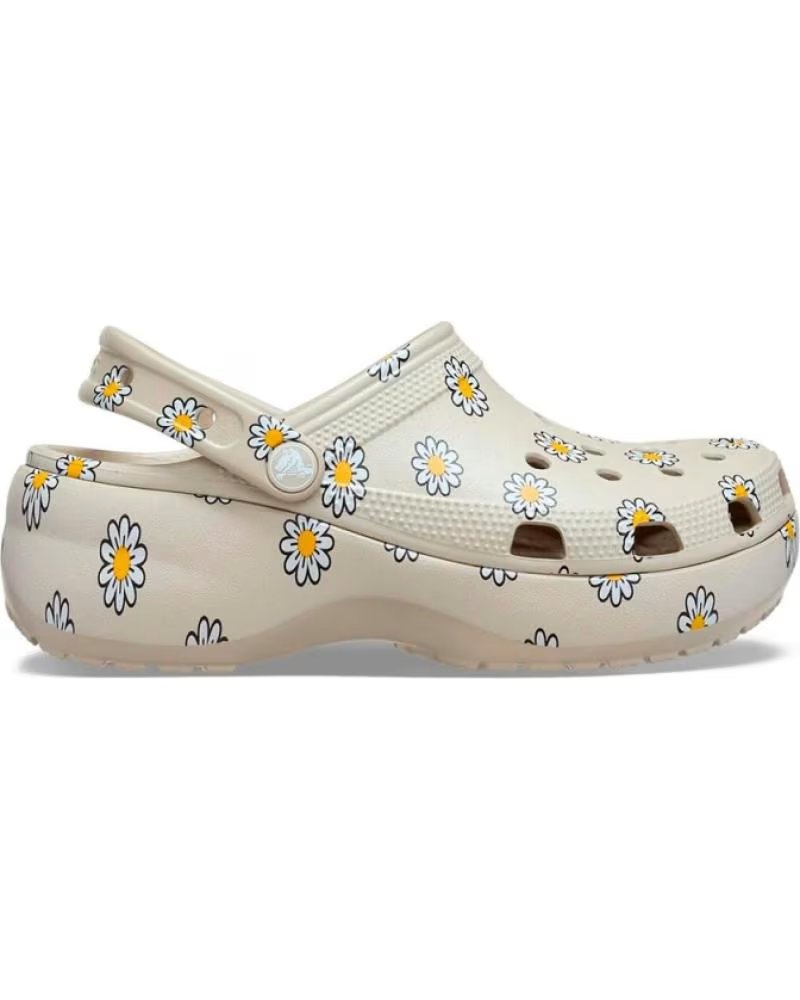 CROCS SANDALIAS PLANAS MUJER 212668 GRIS