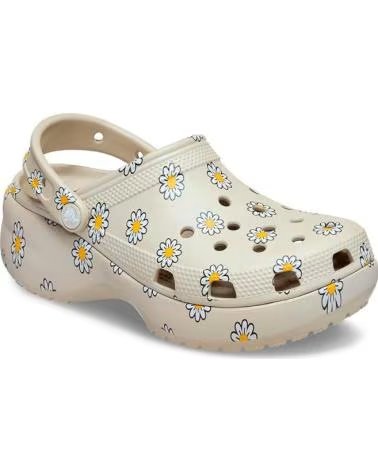 CROCS SANDALIAS PLANAS MUJER 212668 GRIS