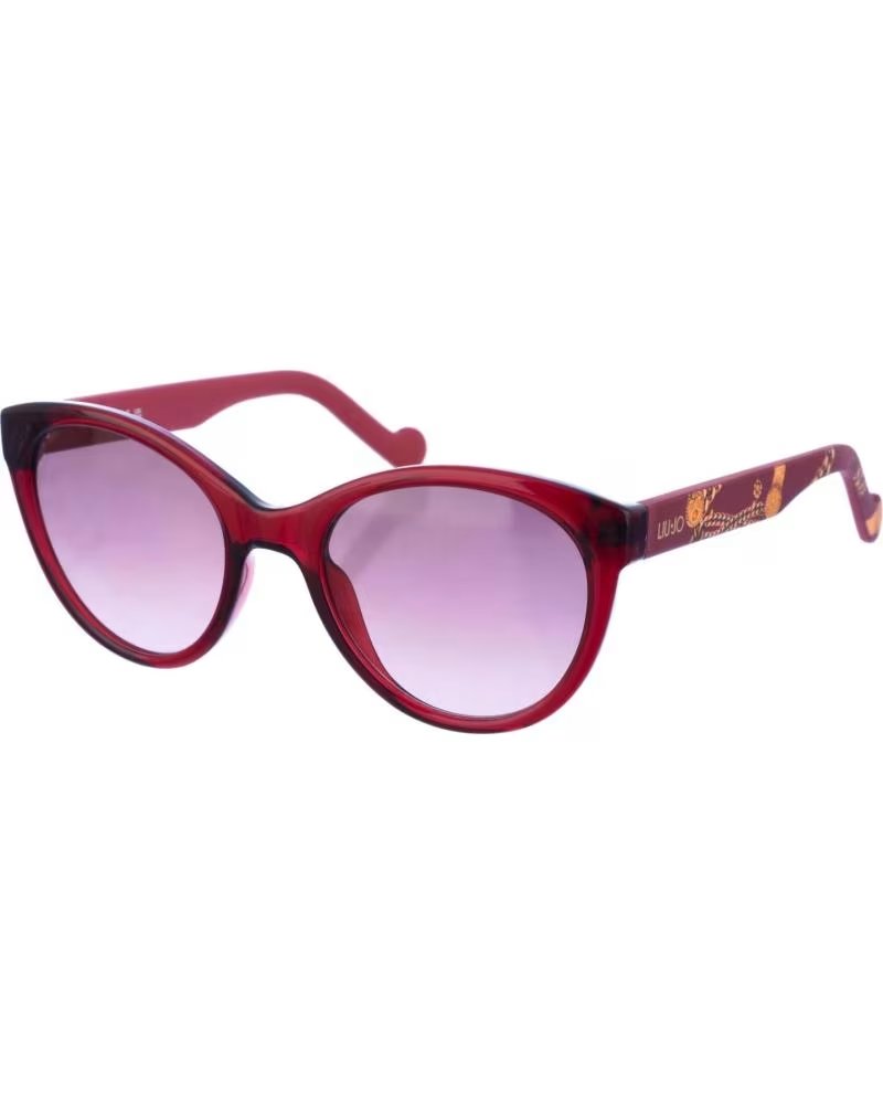 LIU JO ÓCULOS DE SOL LJ711S BORBOLETA OVAL BORDÔ ESTAMPADO BURDEOS-ESTAMPADO