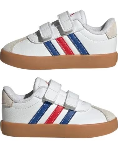 ADIDAS ZAPATILLAS NINO MODELO VL COURT 3 0 CF I COLOR BLANCO WHITE