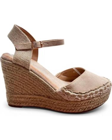 TIMBOS SANDALIA CUNA ESPARTO MUJER 132550 BEIGE