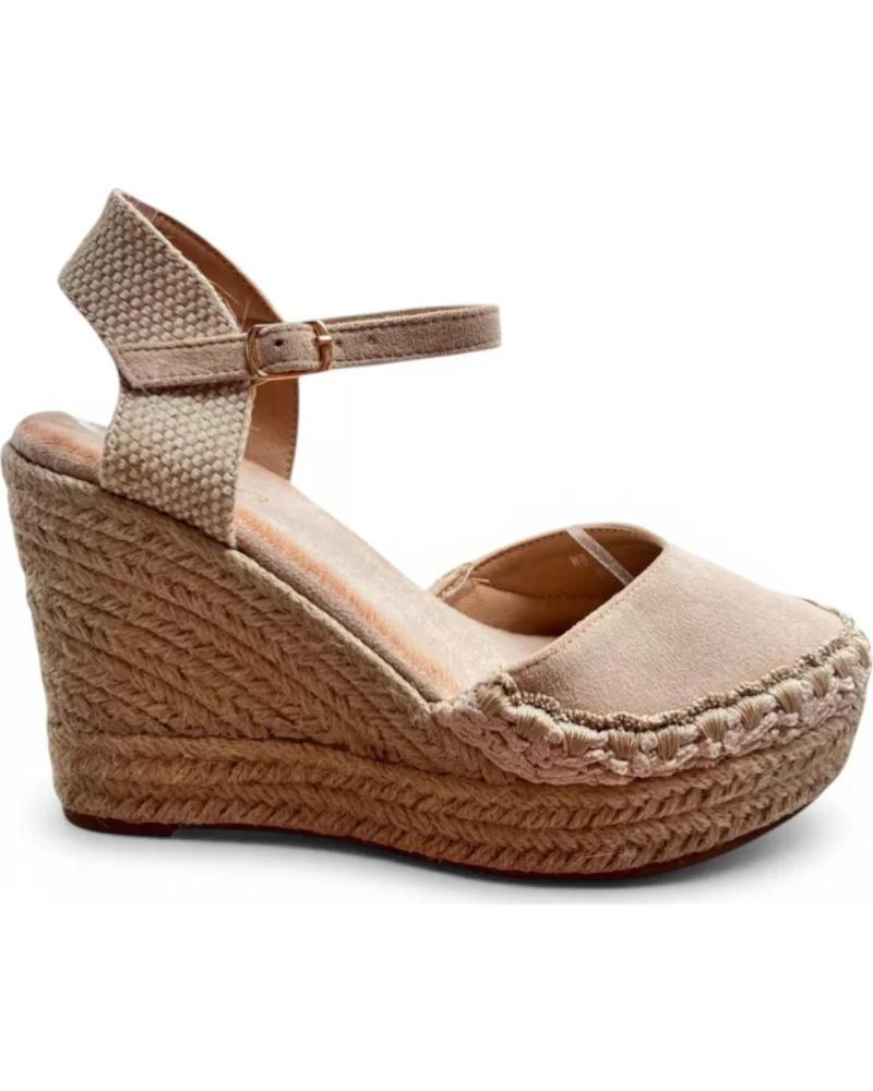 TIMBOS SANDALIA CUNA ESPARTO MUJER 132550 BEIGE