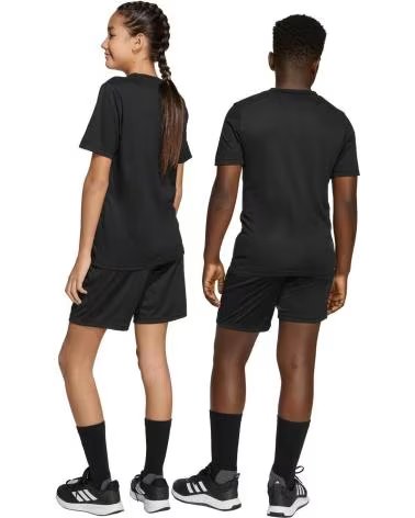 ADIDAS CAMISETA DE MANGA CORTA J TR-ES PR SET EN NEGRO PARA NINOS UNISEX BLACK