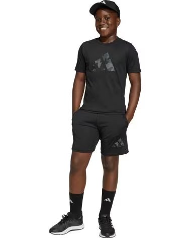 ADIDAS CAMISETA DE MANGA CORTA J TR-ES PR SET EN NEGRO PARA NINOS UNISEX BLACK
