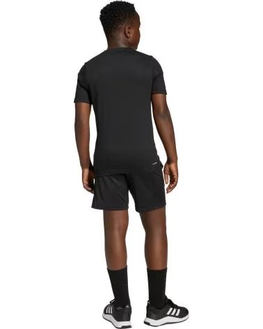 ADIDAS CAMISETA DE MANGA CORTA J TR-ES PR SET EN NEGRO PARA NINOS UNISEX BLACK