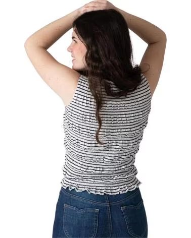 PEPE JEANS CAMISETA SIN MANGAS CON DISEÑO A RAYAS NAN