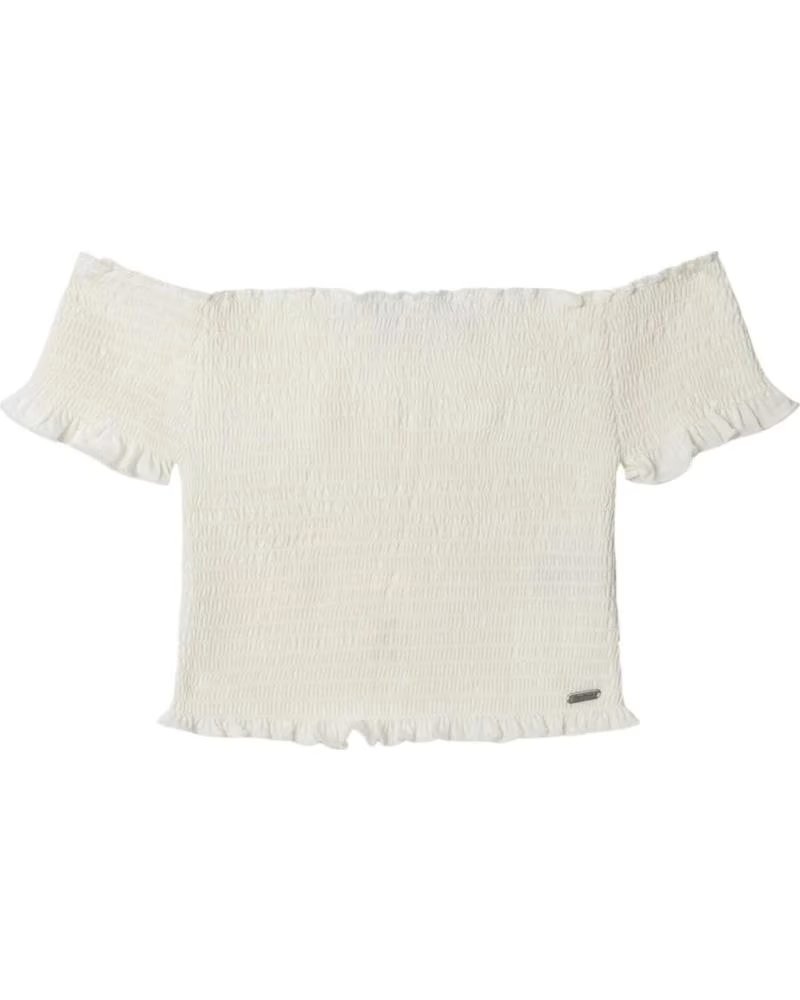 PEPE JEANS T-SHIRT À MANCHES COURTES STYLE ÉPAULES DÉNUDÉES NAN