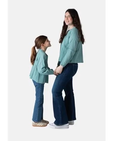 PEPE JEANS BLOUSE WITH EMBROIDERY DETAIL NAN