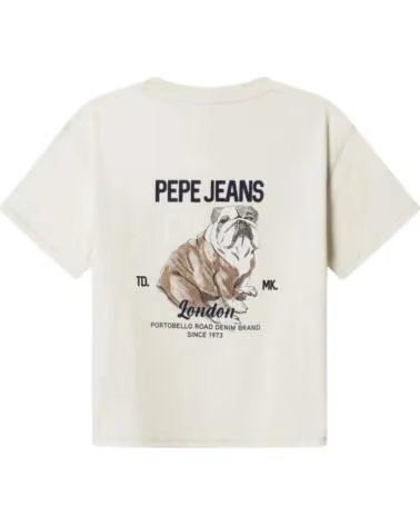 PEPE JEANS KURZARM-T-SHIRT MIT GRAFIKDRUCK NAN