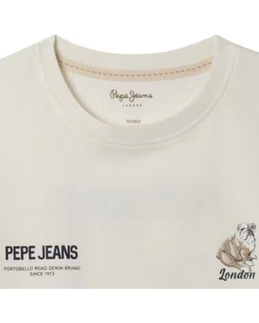 PEPE JEANS KURZARM-T-SHIRT MIT GRAFIKDRUCK NAN
